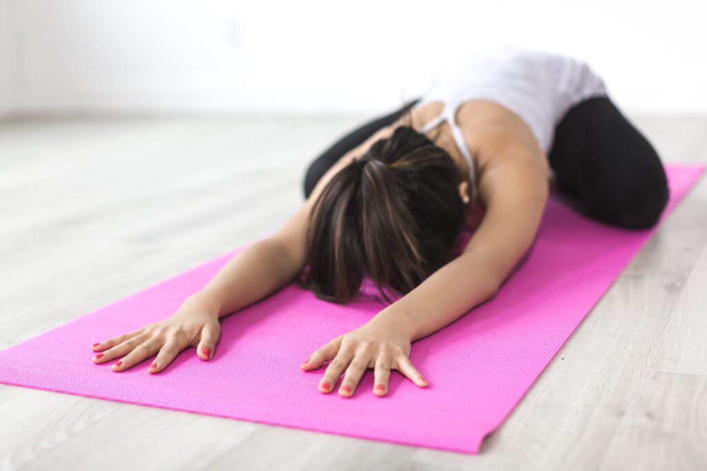 yoga child pose